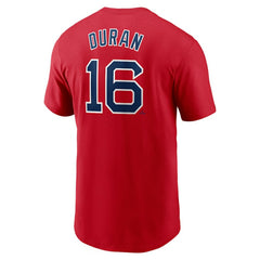 MLB Jarren Duran Boston Red Sox Nike Fuse Name & Number T-Shirt