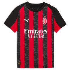 Christian Pulisic AC Milan Youth 2025/26 Home Replica Player Jersey - Puma Red