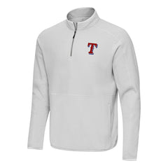 MLB Texas Rangers Antigua Step Up Quarter-Zip Pullover