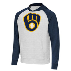 MLB Milwaukee Brewers Antigua Urgent Pullover Hoodie