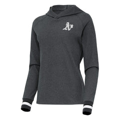 MLB Athletics Antigua Women's Trek Pullover Hoodie