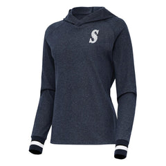 MLB Seattle Mariners Antigua Women's Trek Pullover Hoodie