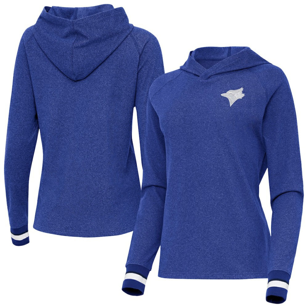 MLB Toronto Blue Jays Antigua Women's Trek Pullover Hoodie
