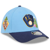 MLB Milwaukee Brewers New Era 2026 Spring Training M-Crown 39THIRTY Flex Hat
