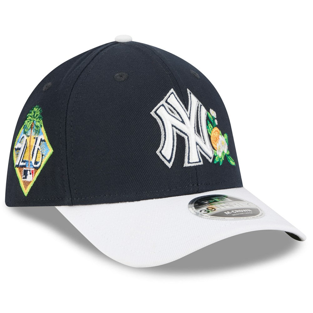 MLB New York Yankees New Era 2026 Spring Training M-Crown 39THIRTY Flex Hat