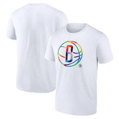 NBA Brooklyn Nets Team Logo Pride T-Shirt