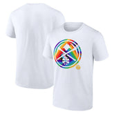 NBA Denver Nuggets Team Logo Pride T-Shirt sale