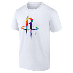 NBA Houston Rockets Team Logo Pride T-Shirt