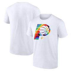 NBA Indiana Pacers Team Logo Pride T-Shirt