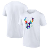 NBA Milwaukee Bucks Team Logo Pride T-Shirt