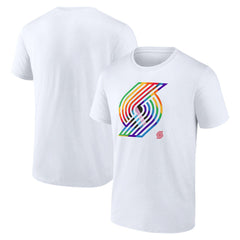 NBA Portland Trail Blazers Team Logo Pride T-Shirt