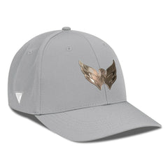 NHL Gray Washington Capitals Levelwear Rise Copper Insignia Flex Hat