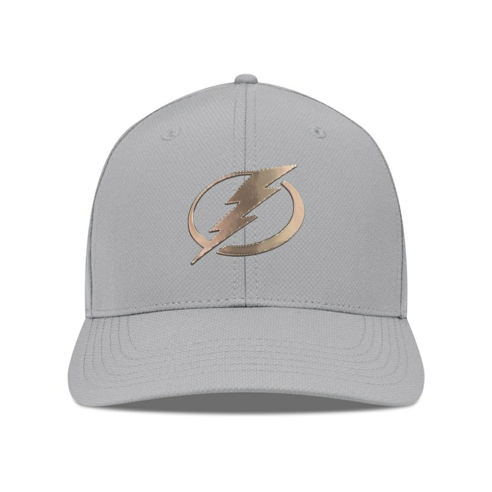 NHL Gray Tampa Bay Lightning Levelwear Rise Copper Insignia Flex Hat