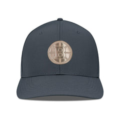 NHL Charcoal Boston Bruins Levelwear Rise Copper Insignia Flex Hat