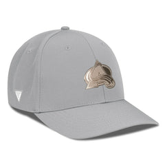 NHL Gray Colorado Avalanche Levelwear Rise Copper Insignia Flex Hat