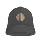 NHL Charcoal Edmonton Oilers Levelwear Ascend Copper Insignia Vented Adjustable Hat