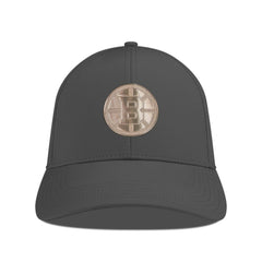 NHL Charcoal Boston Bruins Levelwear Ascend Copper Insignia Vented Adjustable Hat