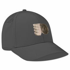 NHL Charcoal Philadelphia Flyers Levelwear Ascend Copper Insignia Vented Adjustable Hat