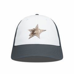 NHL White/Charcoal Dallas Stars Levelwear Endure Copper Insignia Adjustable Hat