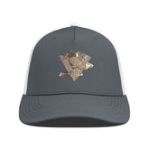 NHL Charcoal/White Pittsburgh Penguins Levelwear Signal Copper Insignia Trucker Adjustable Hat