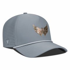 NHL Gray Washington Capitals Levelwear Gordon Copper Insignia Vented Adjustable Hat