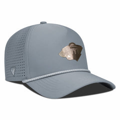 NHL Gray Minnesota Wild Levelwear Gordon Copper Insignia Vented Adjustable Hat