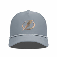 NHL Gray Tampa Bay Lightning Levelwear Gordon Copper Insignia Vented Adjustable Hat