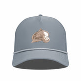 NHL Gray Colorado Avalanche Levelwear Gordon Copper Insignia Vented Adjustable Hat