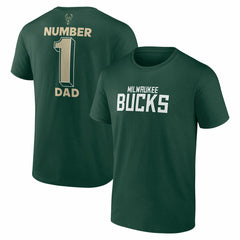 NBA Milwaukee Bucks #1 Dad Jersey T-Shirt