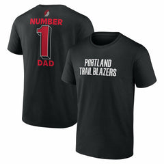NBA Portland Trail Blazers #1 Dad Jersey T-Shirt