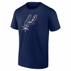 NBA San Antonio Spurs Flag Logo T-Shirt