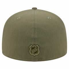 NHL Olive Washington Capitals New Era Military Appreciation Flag 59FIFTY Fitted Hat