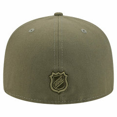 NHL Olive Philadelphia Flyers New Era Military Appreciation Flag 59FIFTY Fitted Hat