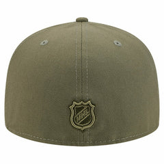 NHL Olive Tampa Bay Lightning New Era Military Appreciation Flag 59FIFTY Fitted Hat