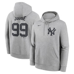 MLB Aaron Judge New York Yankees Nike Player Name & Number Club Fleece Pullover Hoodie