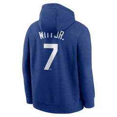 MLB Bobby Witt Jr. Kansas City Royals Nike Player Name & Number Club Fleece Pullover Hoodie