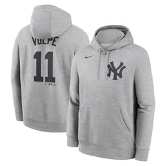 MLB Anthony Volpe New York Yankees Nike Player Name & Number Club Fleece Pullover Hoodie