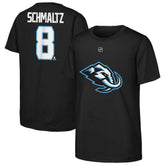 NHL Black Nick Schmaltz Utah Mammoth Outerstuff Name & Number T-Shirt