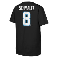 NHL Black Nick Schmaltz Utah Mammoth Outerstuff Name & Number T-Shirt