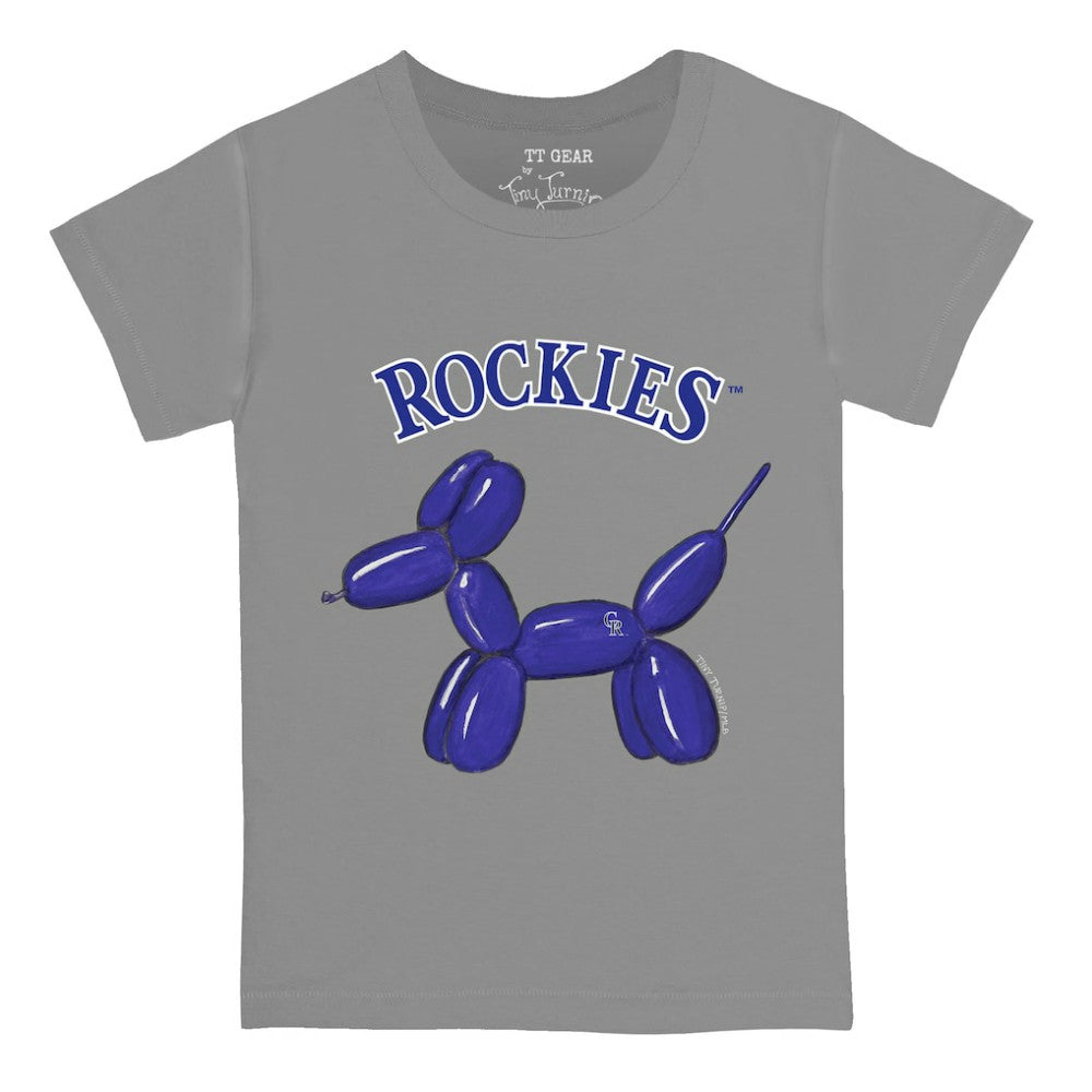 MLB Colorado Rockies Tiny Turnip Youth Balloon Dog T-Shirt
