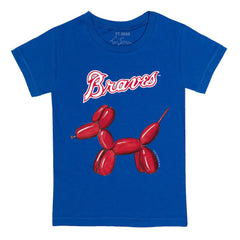 MLB Atlanta Braves Tiny Turnip Youth Balloon Dog T-Shirt