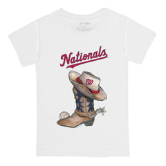 MLB Washington Nationals Tiny Turnip Youth Cowboy Boot T-Shirt