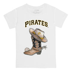 MLB Pittsburgh Pirates Tiny Turnip Youth Cowboy Boot T-Shirt