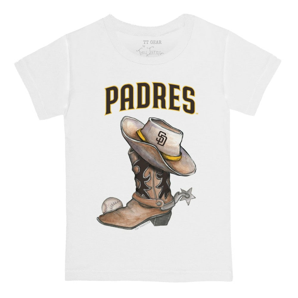 MLB San Diego Padres Tiny Turnip Youth Cowboy Boot T-Shirt