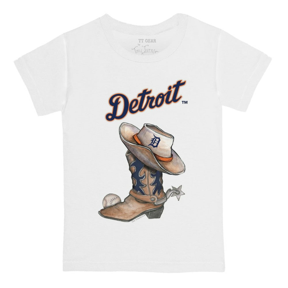 MLB Detroit Tigers Tiny Turnip Youth Cowboy Boot T-Shirt