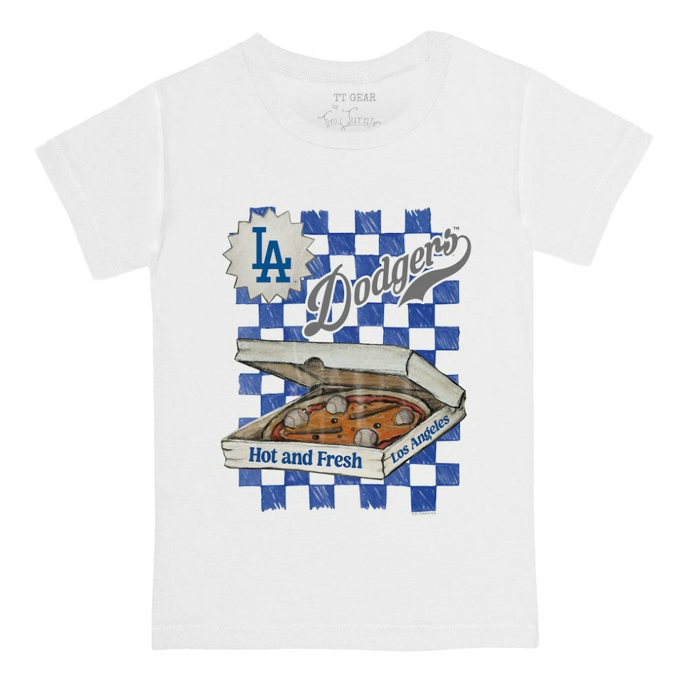 MLB Los Angeles Dodgers Tiny Turnip Youth Pizza T-Shirt