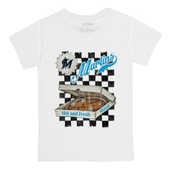 MLB Miami Marlins Tiny Turnip Youth Pizza T-Shirt