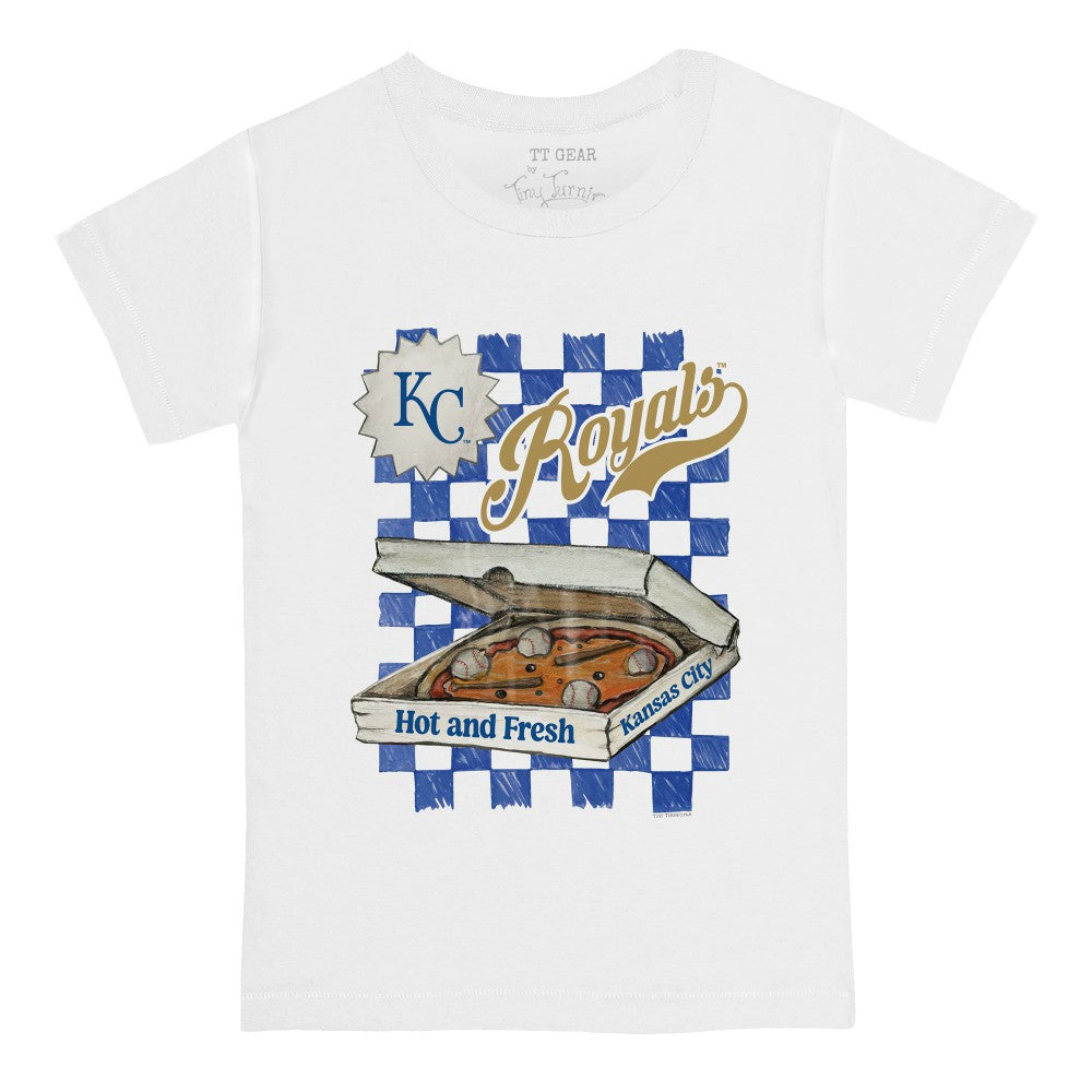 MLB Kansas City Royals Tiny Turnip Youth Pizza T-Shirt
