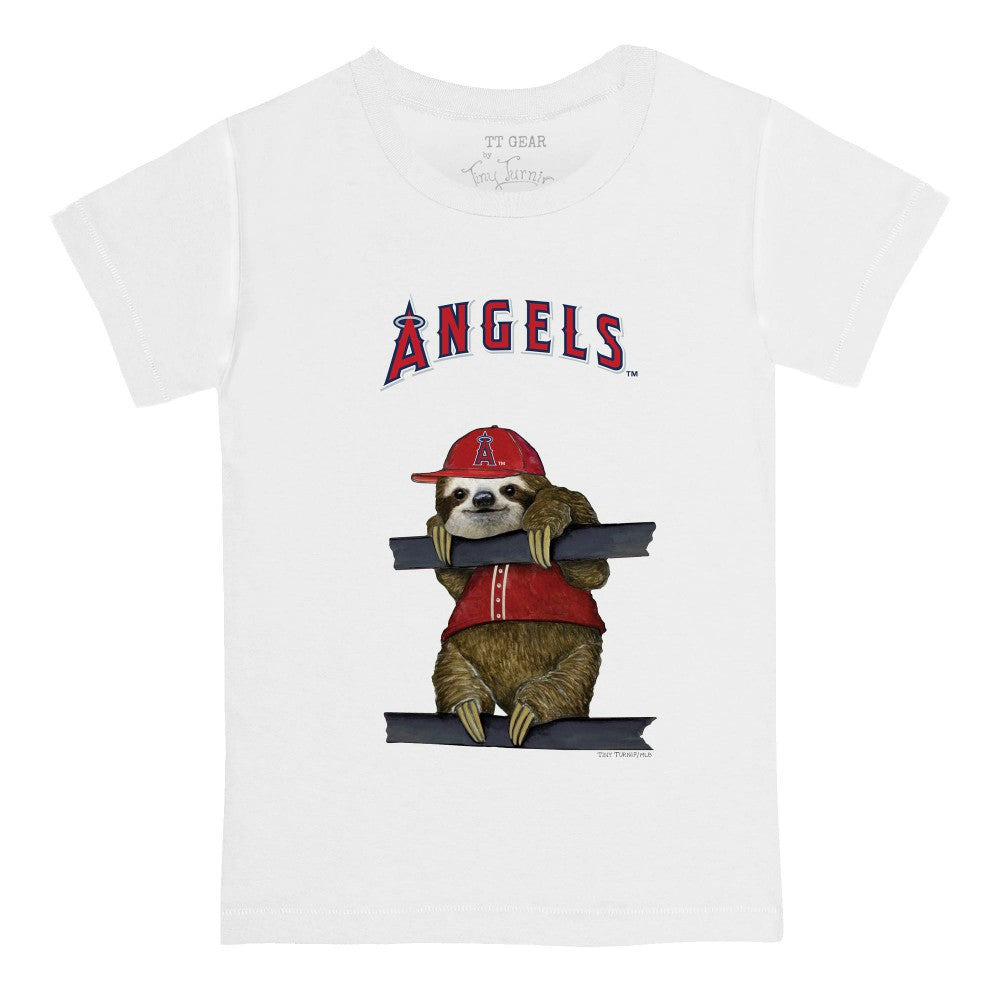 MLB Los Angeles Angels Tiny Turnip Youth Sloth T-Shirt