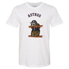 MLB Houston Astros Tiny Turnip Unisex Sloth T-Shirt